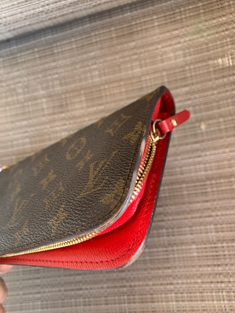 Louis Vuitton Monogram large Wallet Red interior - Picture 6 of 7